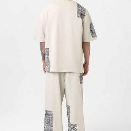 Unisex Patterned Tracksuit Set