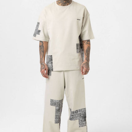 Unisex Patterned Tracksuit Set