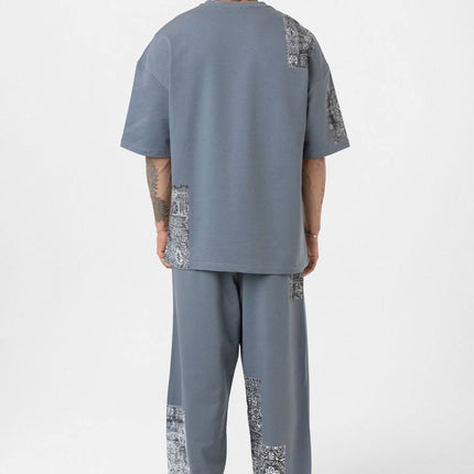 Unisex Patterned Tracksuit Set