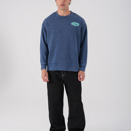 Unisex Washed Graphic Sweatshirt – "Reasonable" Back Print