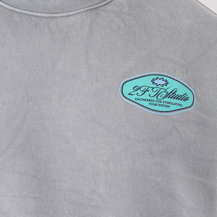 Unisex Washed Graphic Sweatshirt – "Reasonable" Back Print