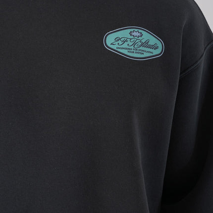 Unisex Washed Graphic Sweatshirt – "Reasonable" Back Print