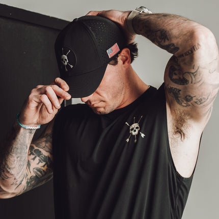 VARSITY CAP : BLACK