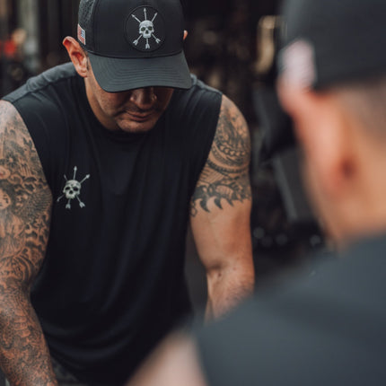VARSITY CAP : BLACK