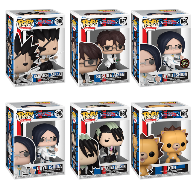 (PRE-ORDER) POP! Animation: BLEACH (Complete Chase Bundle)