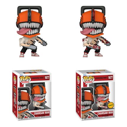 (PRE-ORDER) POP! Animation: Chainsaw Man - Chainsaw Man (Chase Bundle)