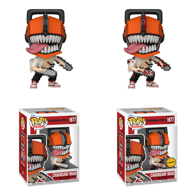 (PRE-ORDER) POP! Animation: Chainsaw Man (Chase Bundle) (7)