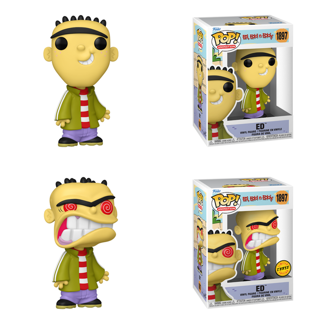 (PRE-ORDER) POP! Animation: Ed, Edd and Eddy - Ed (Chase Bundle)