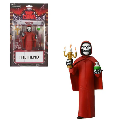 NECA The Misfits Toony Terrors The Fiend Action Figure [Red Robe, with Candalabra & Potion Bottle]