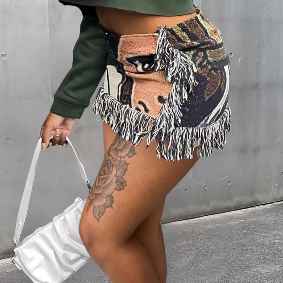 Pixelated Persona Skirt