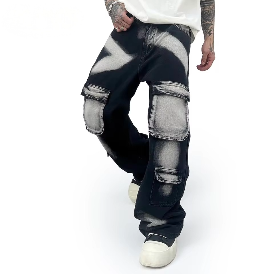 Shadow Scorch Cargo Jeans