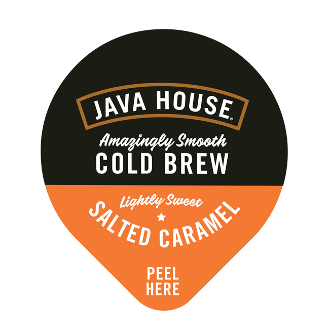 Cold Brew Coffee Pods - Salted Caramel - Lightly Sweet