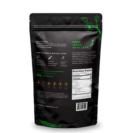 Latte Grade Matcha, 3.52 oz.
