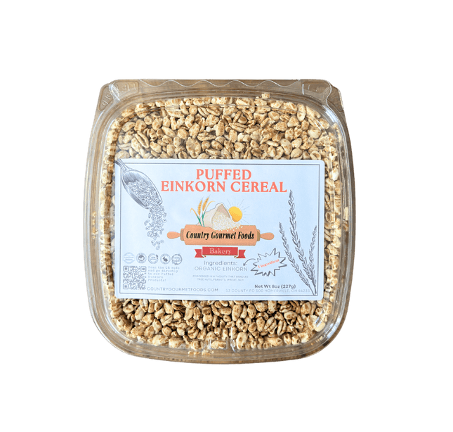 Puffed Einkorn Cereals