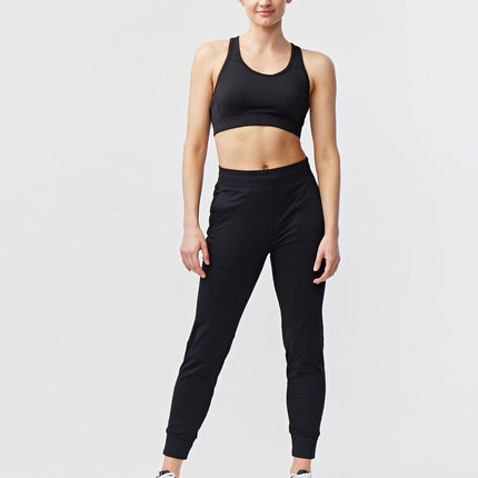 Valia Women's Black Jogger Pants