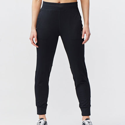 Valia Women's Black Jogger Pants