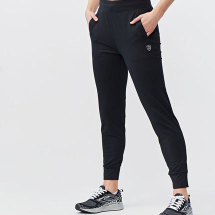 Valia Women's Black Jogger Pants