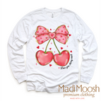 2T Kids / White Long Sleeve Tee