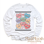 2T Kids / White Long Sleeve Tee