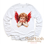 2T Kids / White Long Sleeve Tee