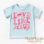 2T Kids / Ice Blue Short Sleeve Tee