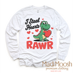 2T Kids / White Long Sleeve Tee