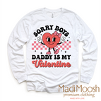 2T Kids / White Long Sleeve Tee