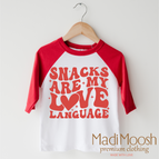 2T Kids / Red/White 3/4 Sleeve Tee