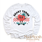 2T Kids / White Long Sleeve Tee