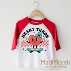 2T Kids / Red/White 3/4 Sleeve Tee