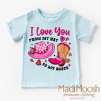 2T Kids / Ice Blue Short Sleeve Tee