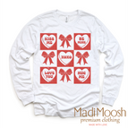 2T Kids / White Long Sleeve Tee