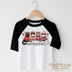 2T Kids / Black/White 3/4 Sleeve Tee