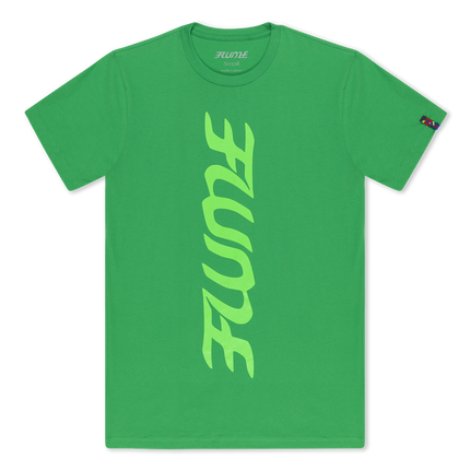 VERTICAL LOGO TEE (GREEN)