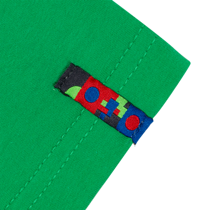 VERTICAL LOGO TEE (GREEN)