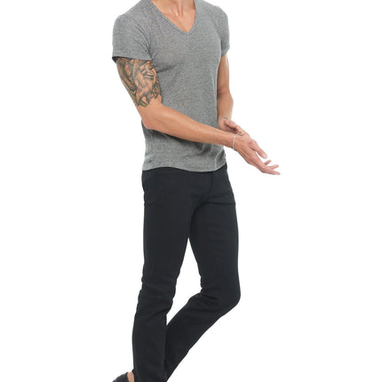 Men's Novelty Texture V-neck