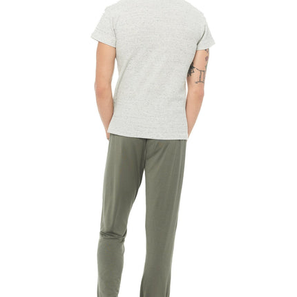 Men's Novelty Texture V-neck