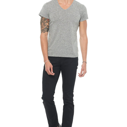 Men's Novelty Texture V-neck