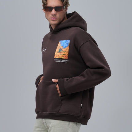 Van Gogh "Starry Night" Graphic Hoodie