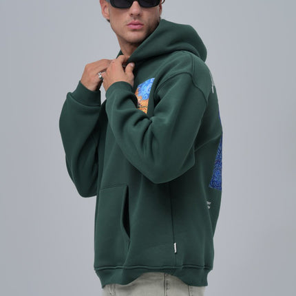 Van Gogh "Starry Night" Graphic Hoodie