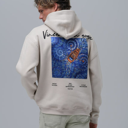 Van Gogh "Starry Night" Graphic Hoodie