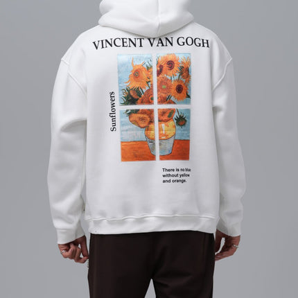 Van Gogh "Sunflowers" Graphic Hoodie