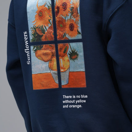 Van Gogh "Sunflowers" Graphic Hoodie