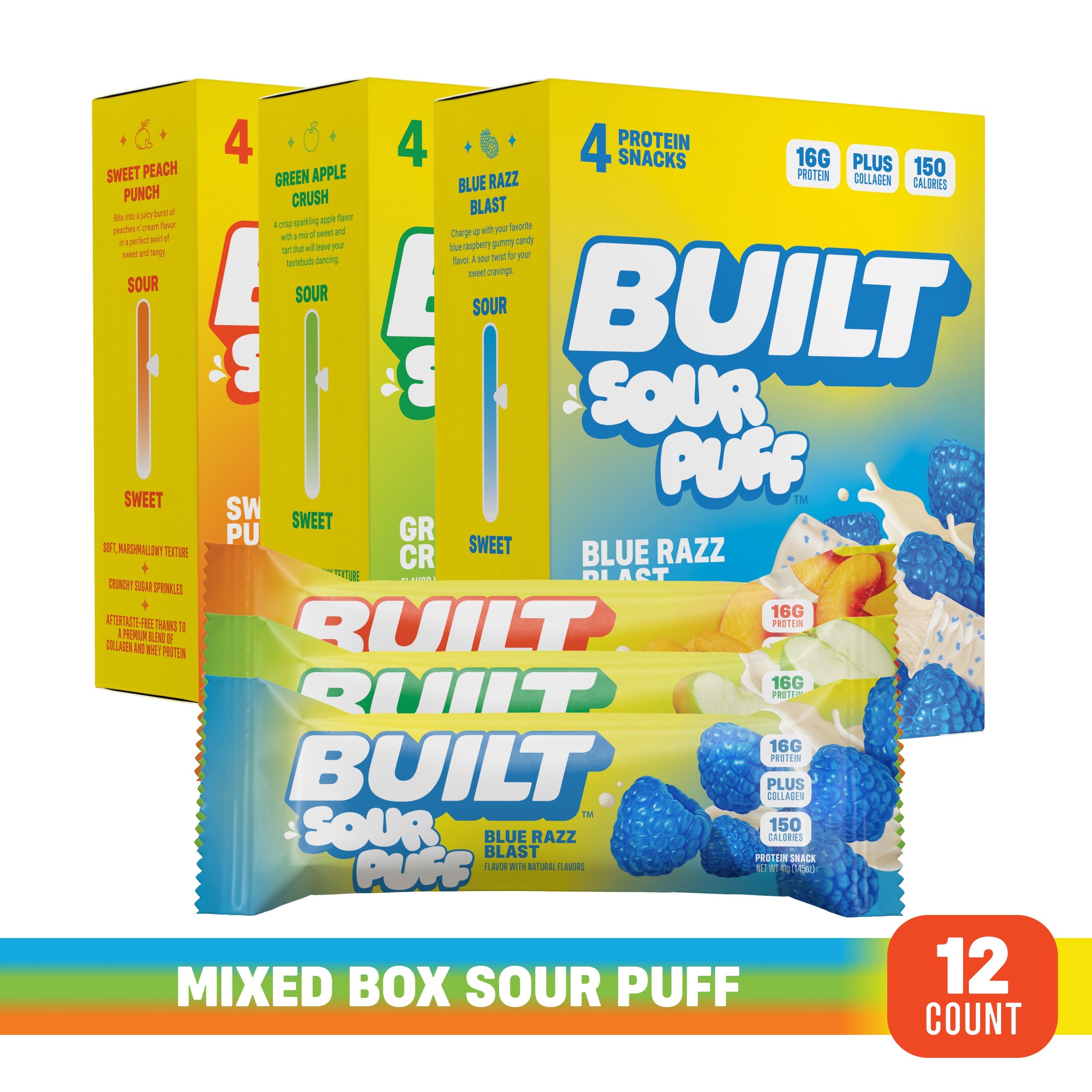 12ct. Sour Puff Variety Box