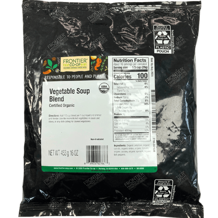 Vegetable Blend For Soup, Organic