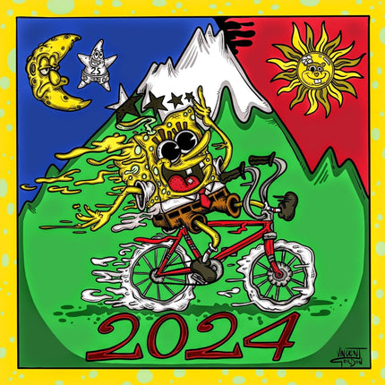 Vincent Gordon “Bike Day 2024 (SpongeBob)” Print