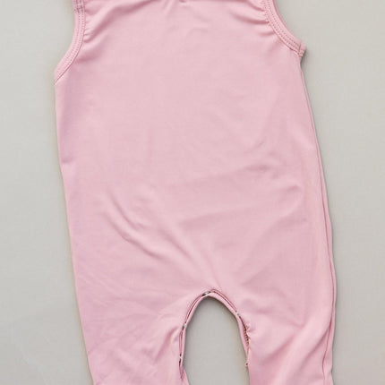 Vintage Pink Tank One-Piece Jogger