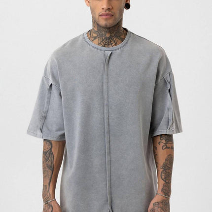 Vintage Washed Look Oversized Tracksuit Set
