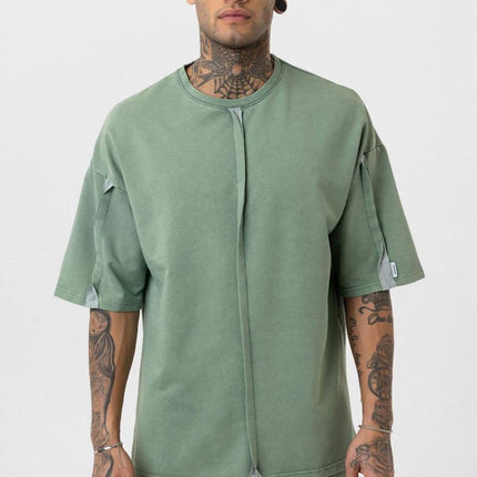 Vintage Washed Look Oversized Tracksuit Set