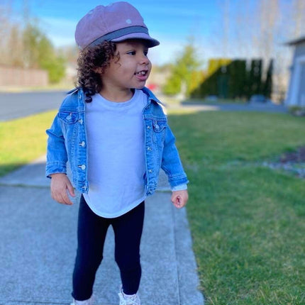 Classic French Beret for Toddlers – Stylish Kids Fashion Hat with Breathable Elastic Stretch